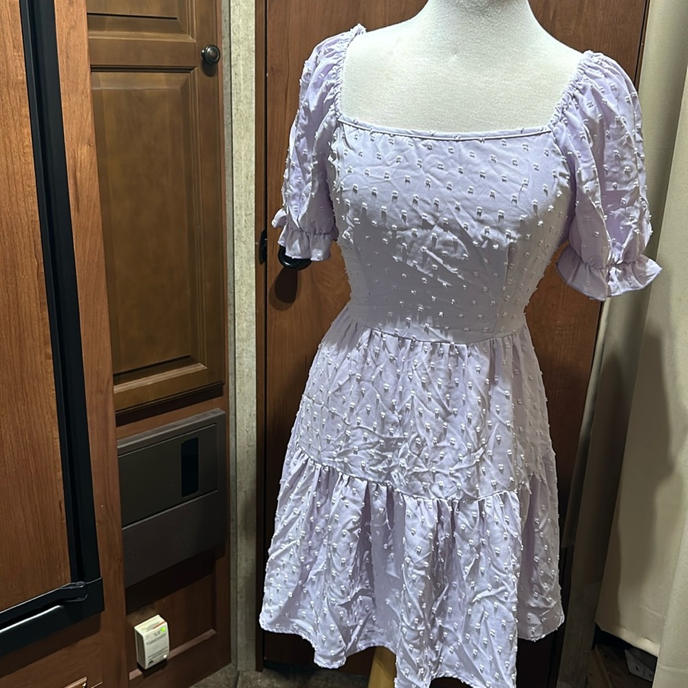 Purple dress
